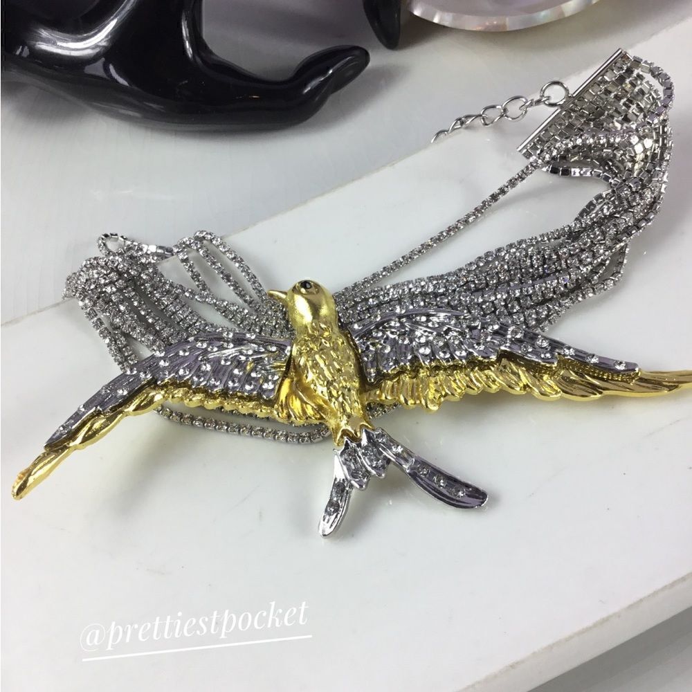 Zara Swan Choker Necklace - Picture 15 of 16